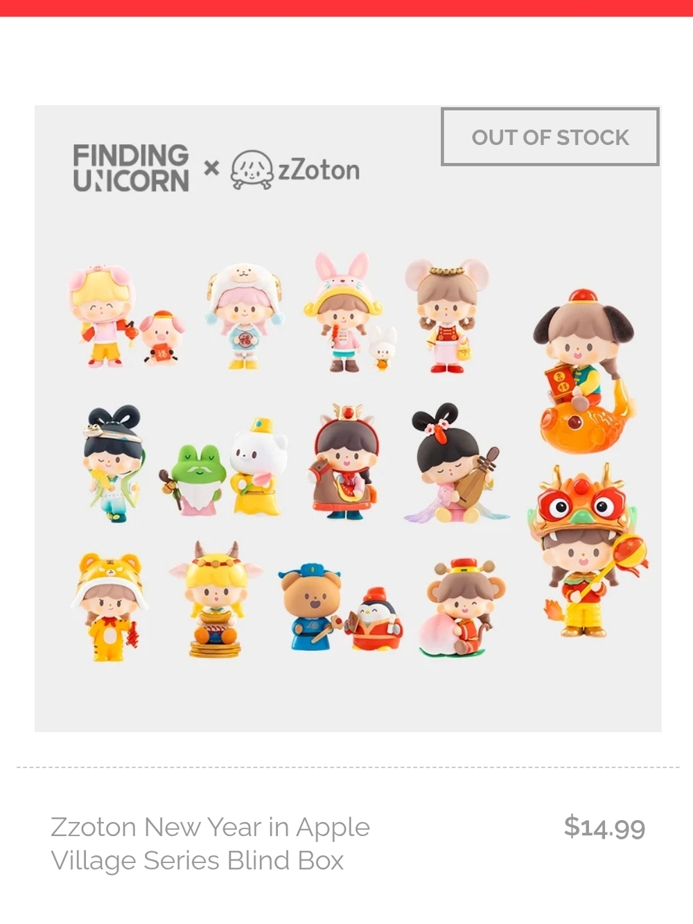 Finding Unicorn BLESS OUT OF STOCK ON WEBSITE